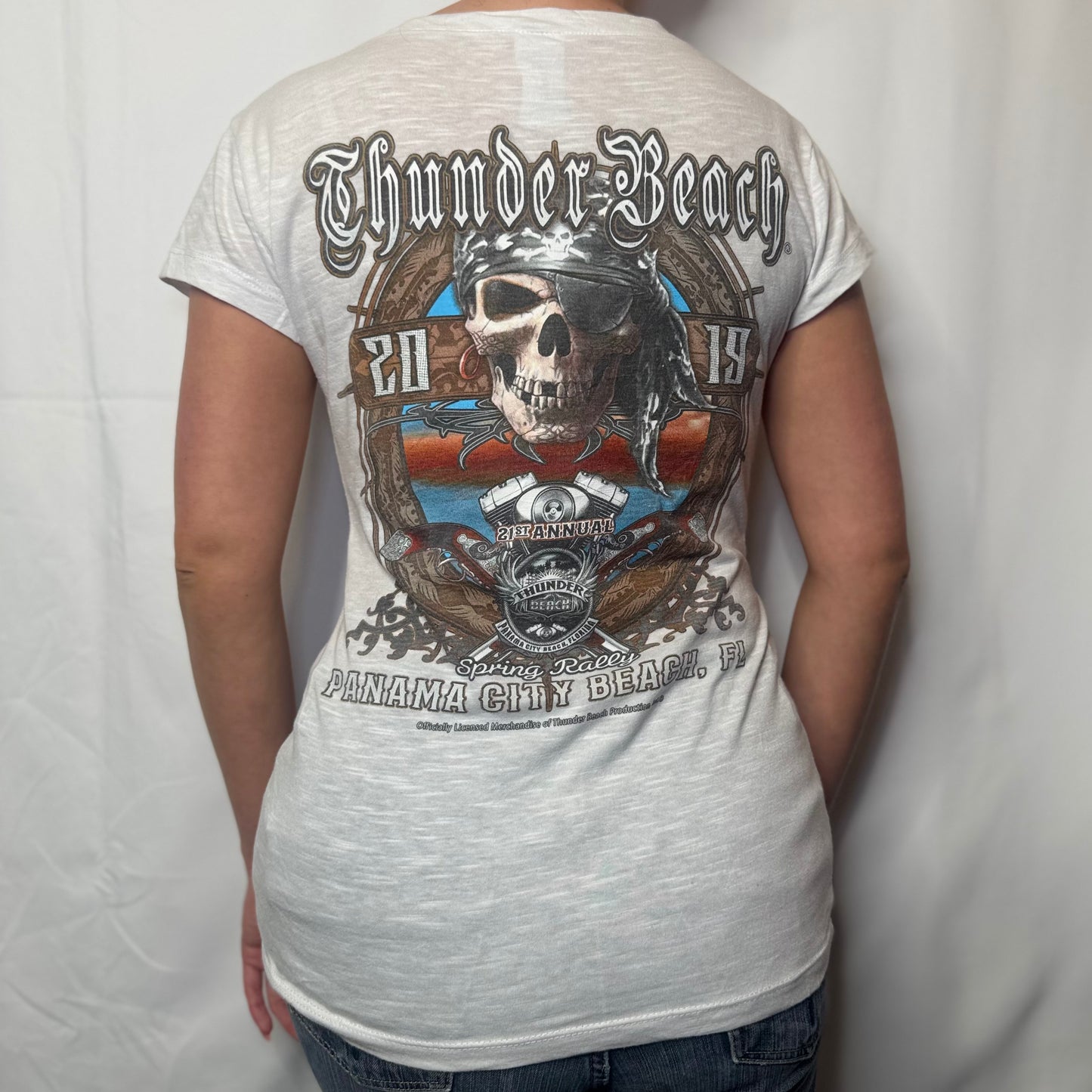 Thunder Beach Printed Logo Tee (L)
