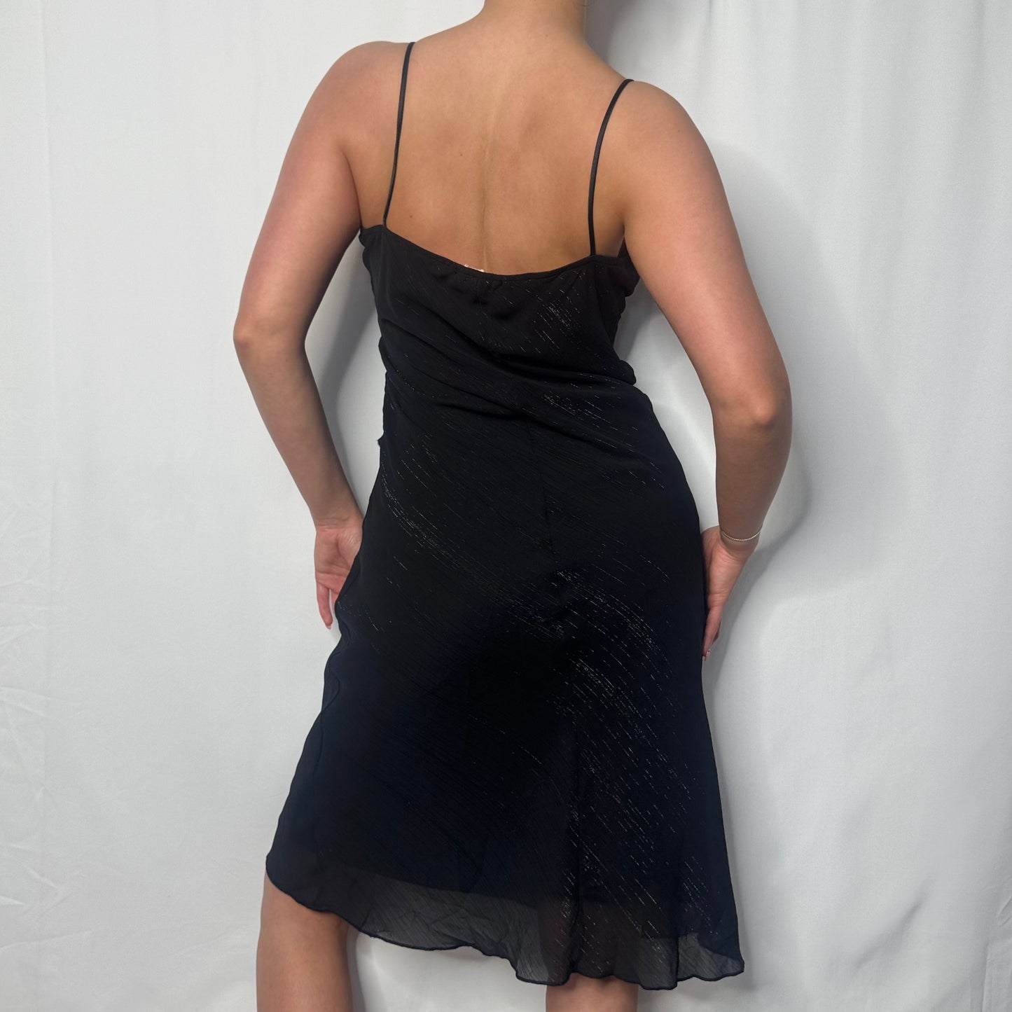Vintage Cocktail Midi Dress (UK 6)