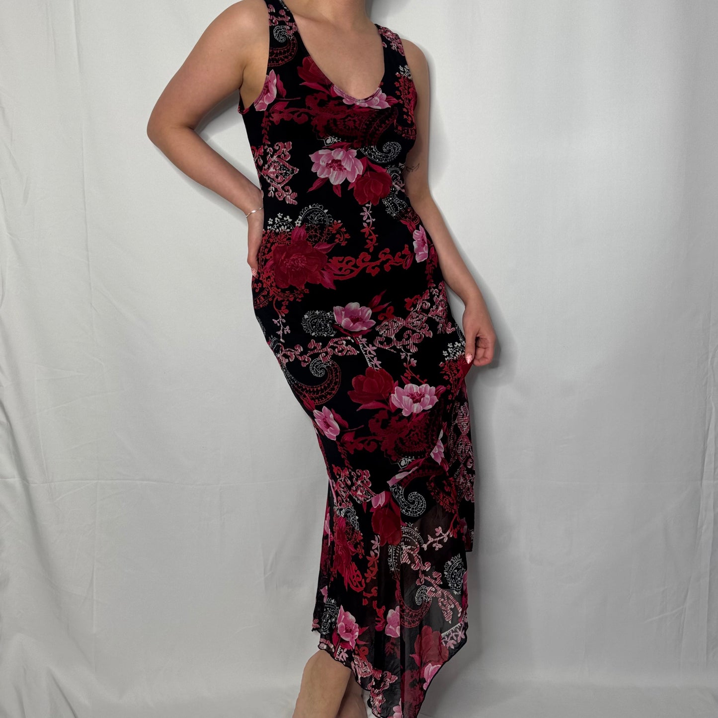 Evening Floral Dress (L)