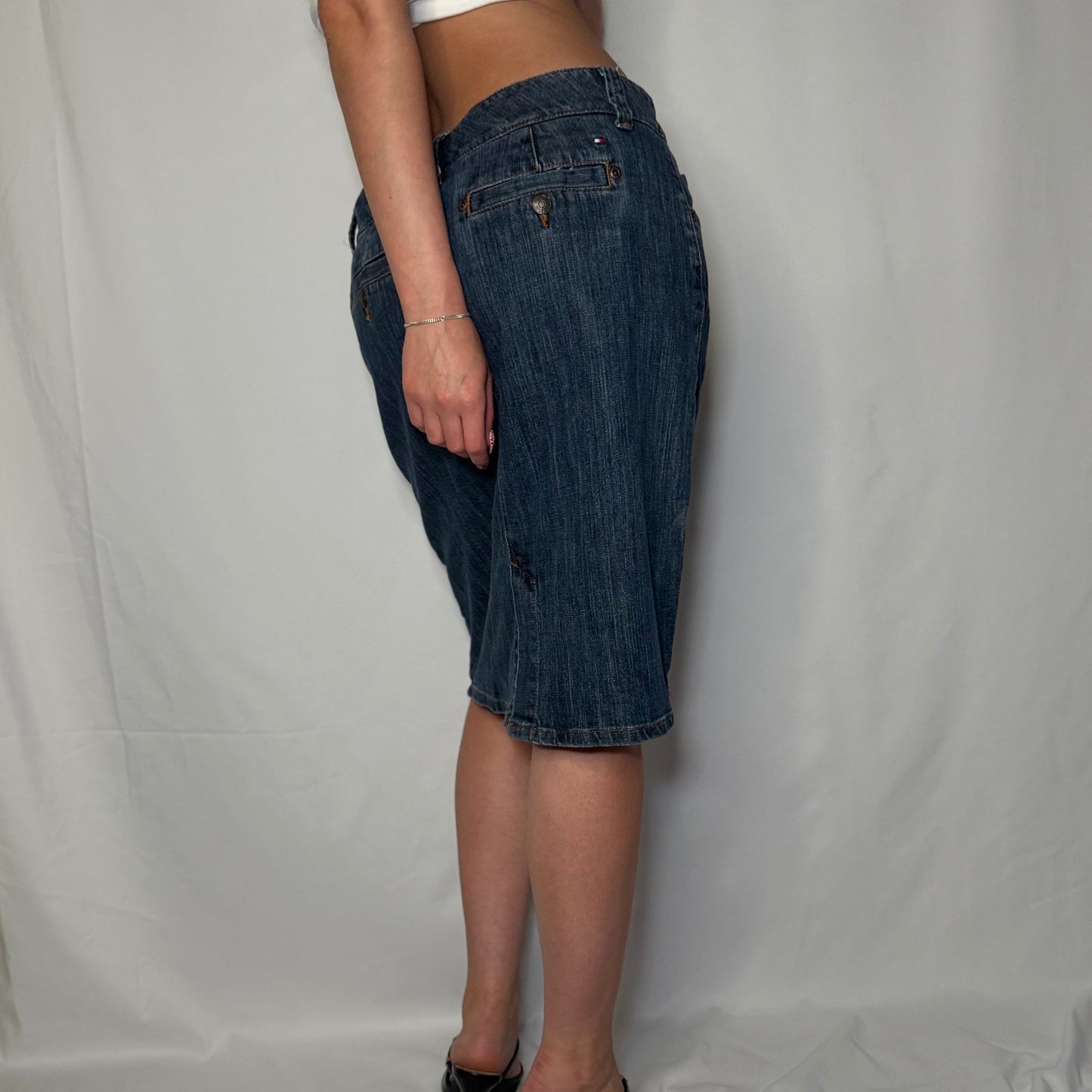 Tommy Hilfiger Denim Column Skirt (UK 10)