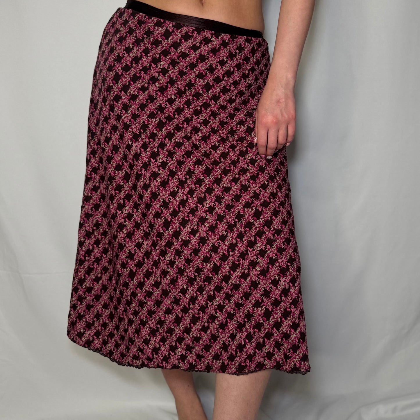 Parisian Rose Midi Skirt (Size XS)