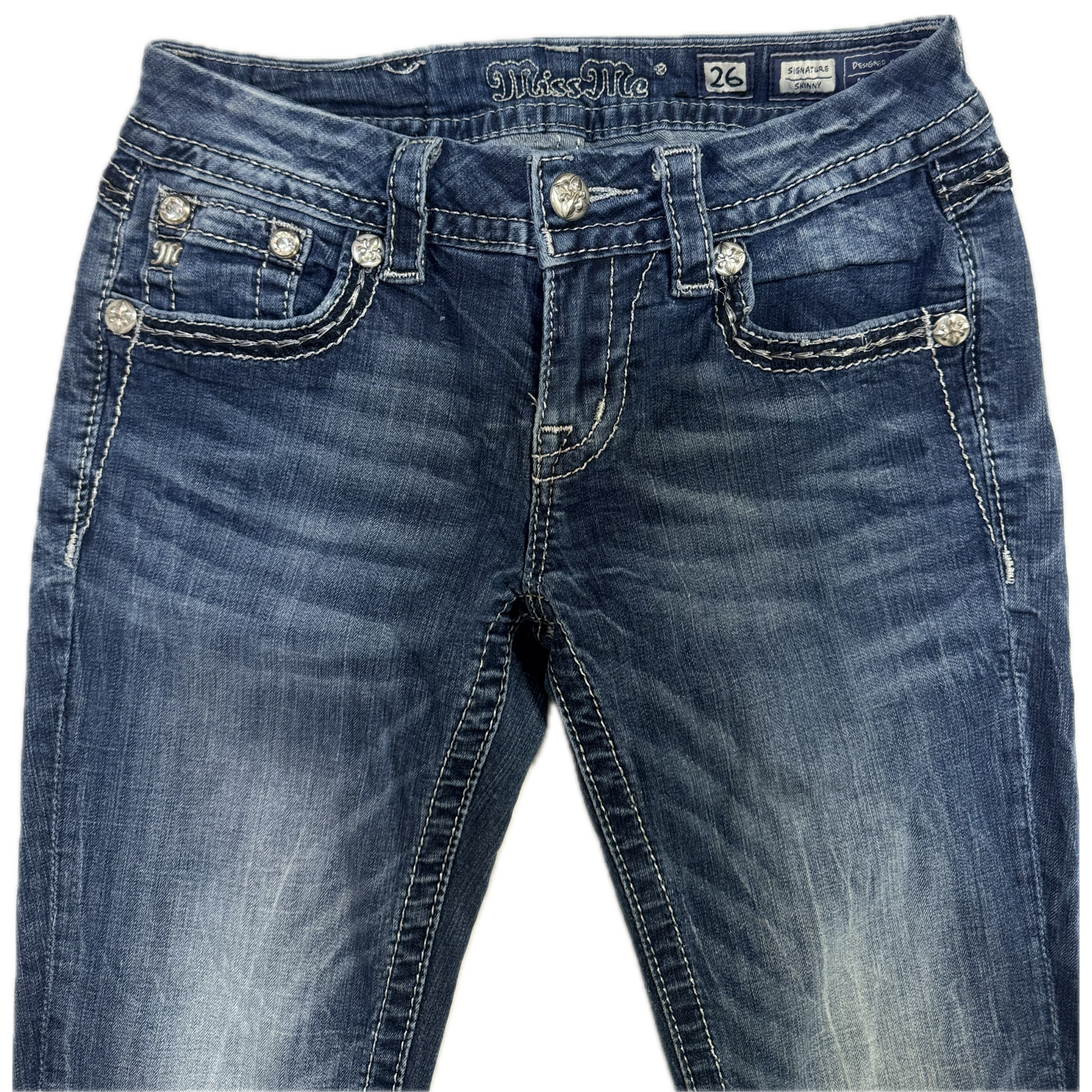 Miss Me Jeans in Blue Wash (UK 6)