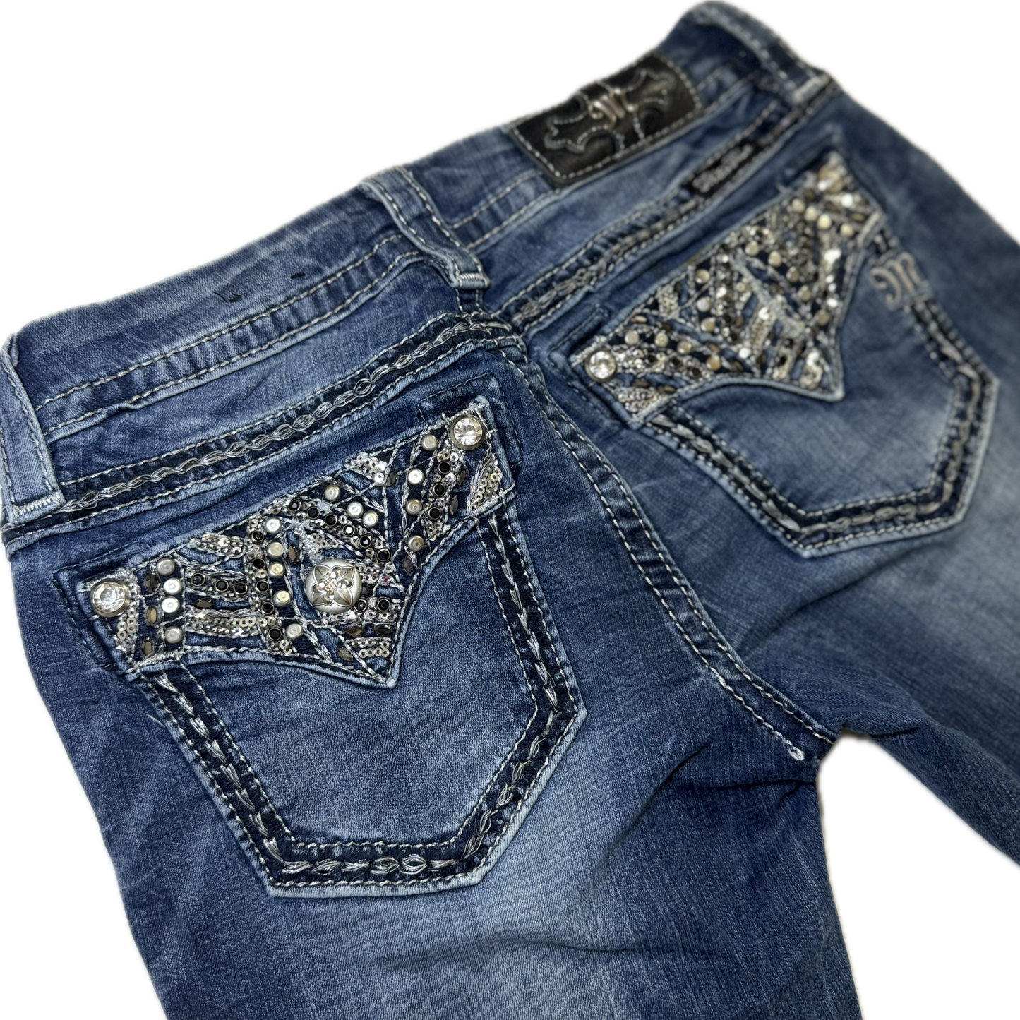 Miss Me Jeans in Blue Wash (UK 6)